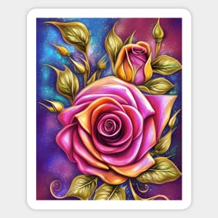 Fantasy Rose Sticker